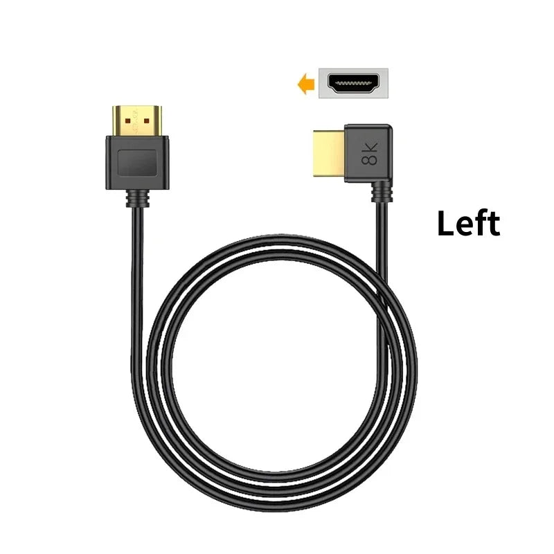 8K HDMI-compatible Cable 2.1 48Gbps High Speed 8K@60Hz 4K@240Hz for Gaming Monitor Graphics Card PC TV PS5 PS4 Projector