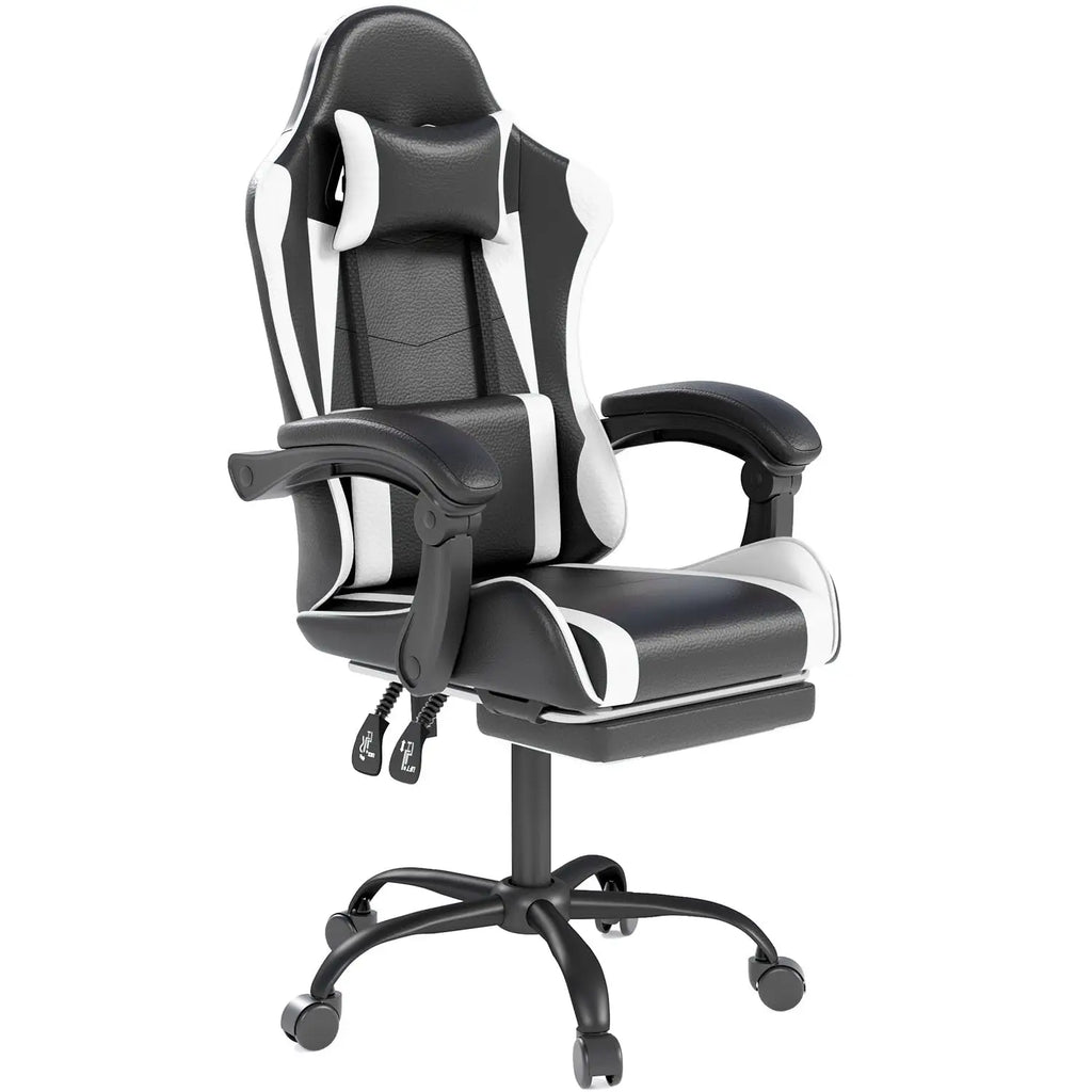 Gaming Chair with Headrest and Lumbar Support, Ergonomic High Back Office Chair, Racing Style Executive Computer, Customized