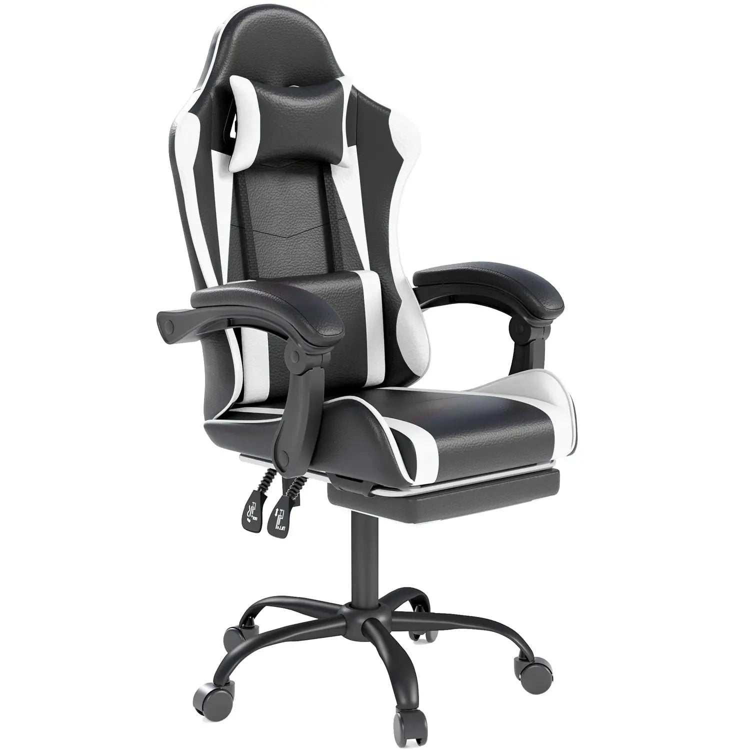 Gaming Chair with Headrest and Lumbar Support, Ergonomic High Back Office Chair, Racing Style Executive Computer, Customized