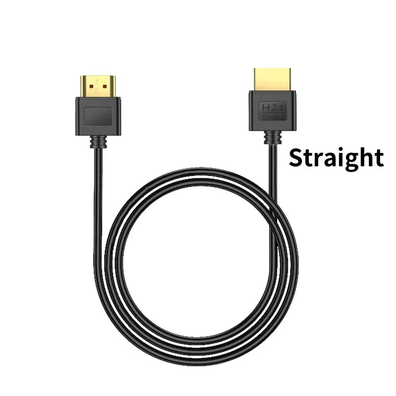 8K HDMI-compatible Cable 2.1 48Gbps High Speed 8K@60Hz 4K@240Hz for Gaming Monitor Graphics Card PC TV PS5 PS4 Projector