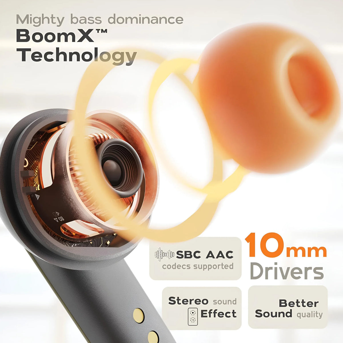 TWS Wireless Earphones 5.4 Bluetooth Ultra-low Latency Dual Microphone ENC Noise Cancelling