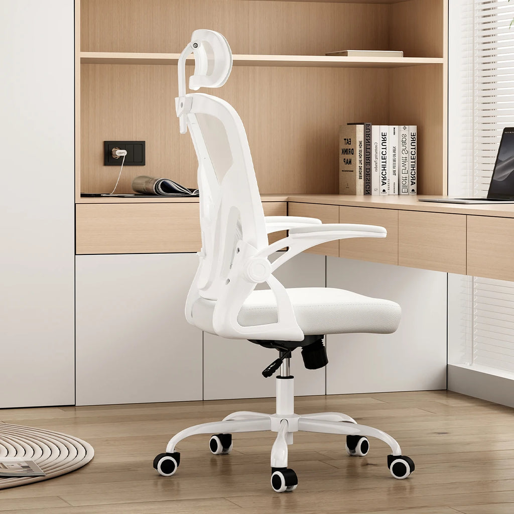 Farini Ergonomic Office Chair, Home Office Desk Chair with Adjustable Lumbar Support, Headrest & Armrest, High Back Computer Chair for Work, Study