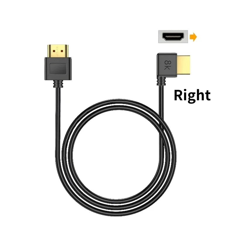8K HDMI-compatible Cable 2.1 48Gbps High Speed 8K@60Hz 4K@240Hz for Gaming Monitor Graphics Card PC TV PS5 PS4 Projector